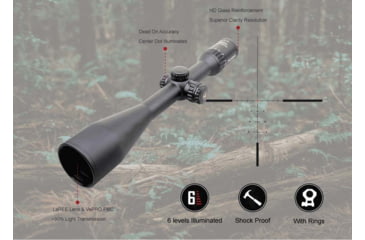 Image of Vector Optics Continental x6 5-30x56 Hunting Riflescope, 30mm Tube, Second Focal Plane, 0192687279050