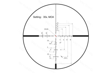 Image of Vector Optics Continental x6 5-30x56 Hunting Riflescope, 30mm Tube, Second Focal Plane, 0192687279050