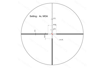 Image of Vector Optics Continental x8 1-8x24 30mm Tube LPVO ED Hunting Rifle Scope, Second Focal Plane