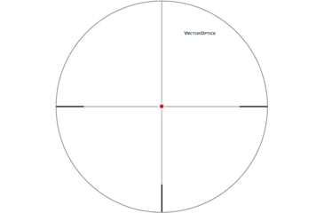 Image of Vector Optics Forester 1-5x24mm, Second Focal Pane, Gen 2, Etched Center Dot Illuminated Reticle, 30mm Tube Rifle Scope, Black, SCOC-04II