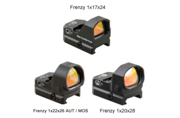 Image of Vector Optics Frenzy 1x22x26 AUT, 3MOA, Reflex Red Dot Sight, Black, SCRD-37