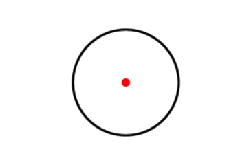 Image of Vector Optics Frenzy FA 20x24 Reflex Red Dot Sight, 3 MOA Dot, Black, SCRD-82