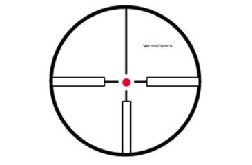 Image of Vector Optics Grimlock Rifle Scope, 1-6x24mm, 30mm Tube, Etched Glass R12 Reticle, Black, SCOC-13