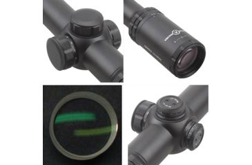Image of Vector Optics Grizzly Rifle Scope, 2.5-10x56mm, 30mm Tube, German n.4 Reticle, Black, SCOM-21