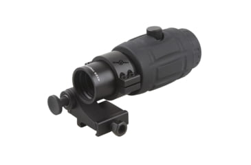 Image of Vector Optics Magnifier 4x26mm Red Dot Sight w/ TM-17 Flip Side Mount, w/ Lens Cap, Black, SCMF-14