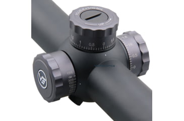 Image of Vector Optics Marksman Rifle Scope, 6-26x50mm, First Focal Plane, 30mm Tube, VPA-MF Non-Illuminated Reticle, 6061-T6, Matte/ Dark Silver Finish, Black, SCFF-26