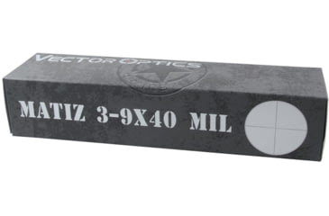 Image of Vector Optics Matiz MIL Rifle Scope, 3-9x40mm, 25.4mm Tube, SFP, VMD-2 Reticle, Green, SCOM-32
