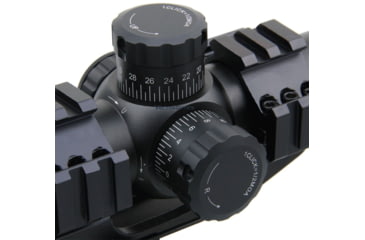 Image of Vector Optics Mustang Rifle Scope, 1-4x24mm, 30mm Tube, FFP, Etched Glass M-4RD Reticle, Matte, Black, SCFF-36