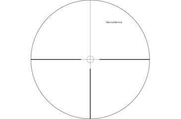 Image of Vector Optics Nova Rifle Scope, 3.5-10x42mm, 25.4mm Tube, MPC1 Range Reticle, Black, SCOM-05