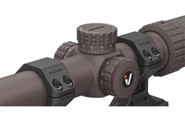 Image of Vector Optics VictOptics S6 1-6x24 30mm Tube LPVO Rifle Scope w/ 1- Piece Extreme High Picatinny AR Mount Kit, Second Focal Plane
