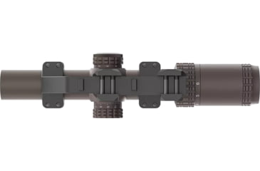 Image of Vector Optics VictOptics S6 1-6x24 30mm Tube LPVO Rifle Scope w/ 1- Piece Extreme High Picatinny AR Mount Kit, Second Focal Plane
