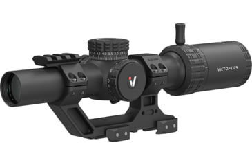 Image of Vector Optics VictOptics S10 1-10x24 30mm Tube LPVO Rifle Scope w/ 1-Piece Extreme High Picatinny AR Mount Kit, Second Focal Palne