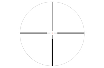 Image of Vector Optics Paragon 4-20x50 1in Tube Rifle Scope, Second Focal Plane, German 4 Reticle, Black, SCOL-44