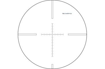 Image of Vector Optics Reaper Rifle Scope, 6-24x50mm, 30mm Tube, Etched MP Reticle, Black, SCOM-06