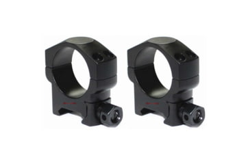 Image of Vector Optics Tactical Rifle Scope Rings, 30mm Tube, Picatinny/ Weaver, 21.5mm Height, 6063-T6, Matte, Black, SCTM-27