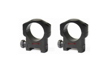 Image of Vector Optics Tactical Rifle Scope Rings, 30mm Tube, Picatinny/ Weaver, 25.4mm Height, 6063-T6, Matte, Black, SCTM-22