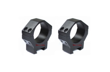 Image of Vector Optics Tactical Rifle Scope Rings, 34mm Tube, Picatinny, 26mm Height, 6061-T6, Matte, Black, SCTM-23B, EDEMO1