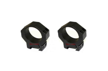 Image of Vector Optics Tactical Rifle Scope Rings, 34mm Tube, Picatinny, 26mm Height, 6061-T6, Matte, Black, SCTM-23B, EDEMO1