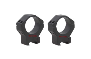 Image of Vector Optics Tactical Rifle Scope Rings, 34mm Tube, Picatinny, 32mm Height, 6061-T6, Matte, Black, SCTM-06B