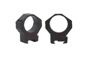 Image of Vector Optics Tactical Rifle Scope Rings, 34mm Tube, Picatinny, 32mm Height, 6061-T6, Matte, Black, SCTM-06B