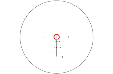 Image of Vector Optics Tauron 1-6x24 30 mm Tube LPVO Rifle Scope, Second Focal Plane, VTC-SMIL Reticle, Black, SCOC-49