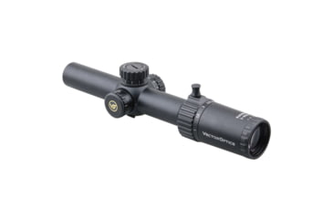 Image of Vector Optics Taurus Rifle Scope, 1-6x24mm, First Focal Plane, 30mm Tube, VTC-CMIL Illuminated Reticle, 6061-T6, Black, SCFF-27