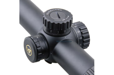 Image of Vector Optics Taurus Rifle Scope, 1-6x24mm, First Focal Plane, 30mm Tube, VTC-CMIL Illuminated Reticle, 6061-T6, Black, SCFF-27