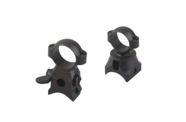 Image of Vector Optics Turret Mount Rings, 1in Tube, Karabiner K98, 41mm Height, 45 Steel, Black, SCSR-07
