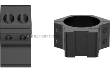 Image of Vector Optics 30mm Dovetail Rings-Low
