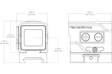 Image of Vector Optics Frenzy Plus 1x18x20 Enclosed Reflex Sight