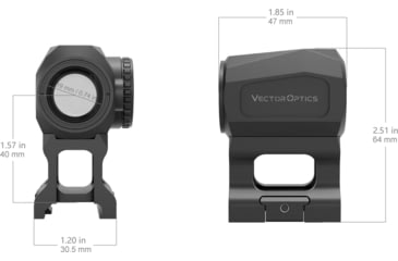 Image of Vector Optics Scrapper 1x20 MICRO Red Dot Sight