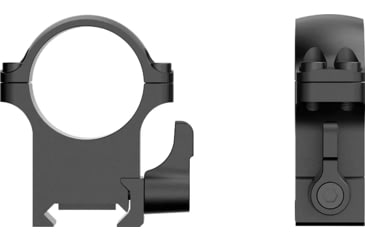 Image of Vector Optics Steel Qiuck Release Medium Profile Weaver Rings, 1.25 in