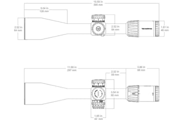 Image of Vector Optics Tauron 5-30x56 GenII 30mm Tube Rifle Scope, First Focal Plane, MPX1 Reticle
