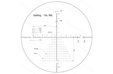 Image of Vector Optics Veyron 6-24x44 30mm Tube Rifle Scope, Second Focal Plane