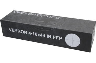 Image of Vector Optics Veyron IR Illuminated IR Rifle Scope, 4-16x44mm, 30mm Tube, FFP, Etched Glass MPR-V5 Reticle, Matte, Black, SCFF-38