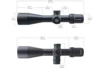Image of Vector Optics Veyron 4-16x44mm IR Rifle Scope, 30mm Tube, First Focal Plane, Black, SCFF-38