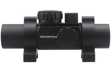 Image of Vector Optics Vicoptics Red Dot Sight, 1x30mm, 4 Red/ Green Reticles, 6061-T6, Black, RDSL07
