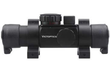 Image of Vector Optics Vicoptics Red Dot Sight, 1x30mm, 4 Red/ Green Reticles, 6061-T6, Black, RDSL07