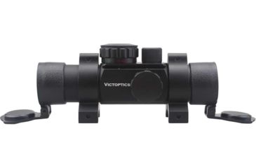 Image of Vector Optics Vicoptics Red Dot Sight, 1x30mm, 4 Red/ Green Reticles, 6061-T6, Black, RDSL07