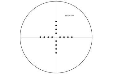 Image of VictOptics Rifle Scope, 3-9x40mm, Second Focal Plane, 30mm Tube, Mil-Dot Red/ Green Illuminated Reticle, 6061-T6, Rubber, Black, OPSL08