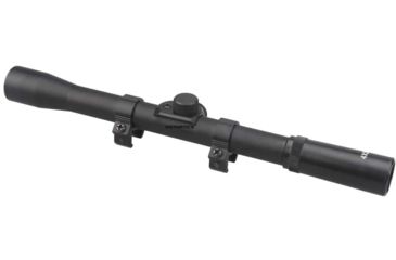 Image of Vector Optics Victoptics Rifle Scope, 4x20mm, Second Focal Plane, 19mm Tube, 30/30 Duplex Non-Illuminated Reticle, 6061-T6, Black, OPSL07