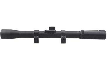 Image of Vector Optics Victoptics Rifle Scope, 4x20mm, Second Focal Plane, 19mm Tube, 30/30 Duplex Non-Illuminated Reticle, 6061-T6, Black, OPSL07