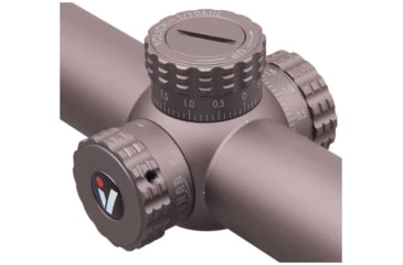 Image of Vector Optics Victoptics S4 Rifle Scope, 4-16x44mm, 30mm Tube, FFP, MDL Wire Reticle, Coyote FDE, Black, OPSL26