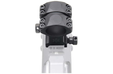 Image of Vector Optics X-Accu 25.4mm Picatinny Rings, 1.25in, Chorme, XASR-2502