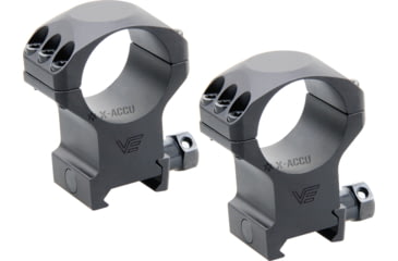 Image of Vector Optics X-Accu 30mm Picatinny Rings, 1.5in, High Profile, Chorme, XASR-3003