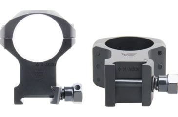 Image of Vector Optics X-Accu 30mm Picatinny Rings, 1.5in, High Profile, Chorme, XASR-3003