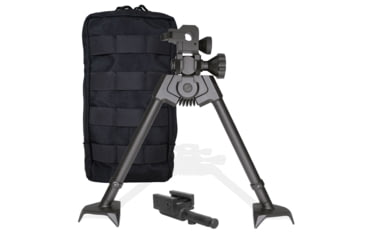 Image of Versa-Pod BattlePack LTD Bipod, 9-12in, Black, 159-529