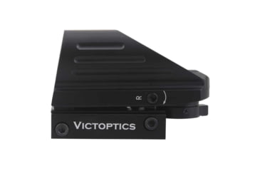 Image of VictOptics Red Dot Sight, 1x, 22x33mm Objective Window, 4 Reticles, 6061-T6, Black, RDSL03