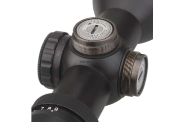 Image of VictOptics Rifle Scope, 3-9x40mm, Second Focal Plane, 1-inch Tube, Mil-Dot H Red/ Green Illuminated Reticle, 6063-T6, Black, OPSL04