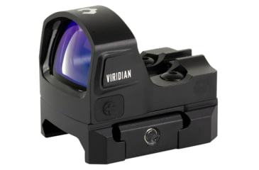 Image of Viridian 9810055 RFX15 Green Dot Reflex Sight Black 17 X 24mm 3 MOA Green Dot